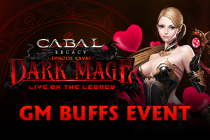 Dark Mage: GM Buffs Event