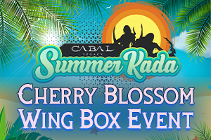 Cherry Blossom Wing Box Event