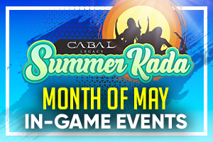 SummerKada: Month of May In-Game Events