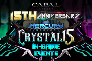 Mercury: Crystal15 In-game Events