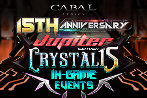 Jupiter: Crystal15 In-game Events
