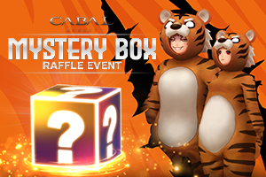 Mystery Box Raffle Event: Tiger Doll