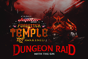 [Jupiter] Dungeon Raid with the GM: Forgotten Temple B2F (Awakened)